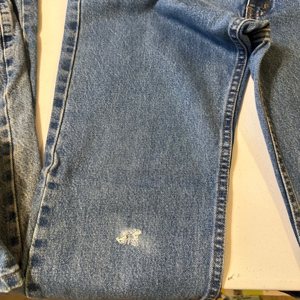 George Jeans Mens 32x34 Blue Lot of 4 Regular Fit Cotton Denim Outdoor Work Wear - Picture 8 of 9